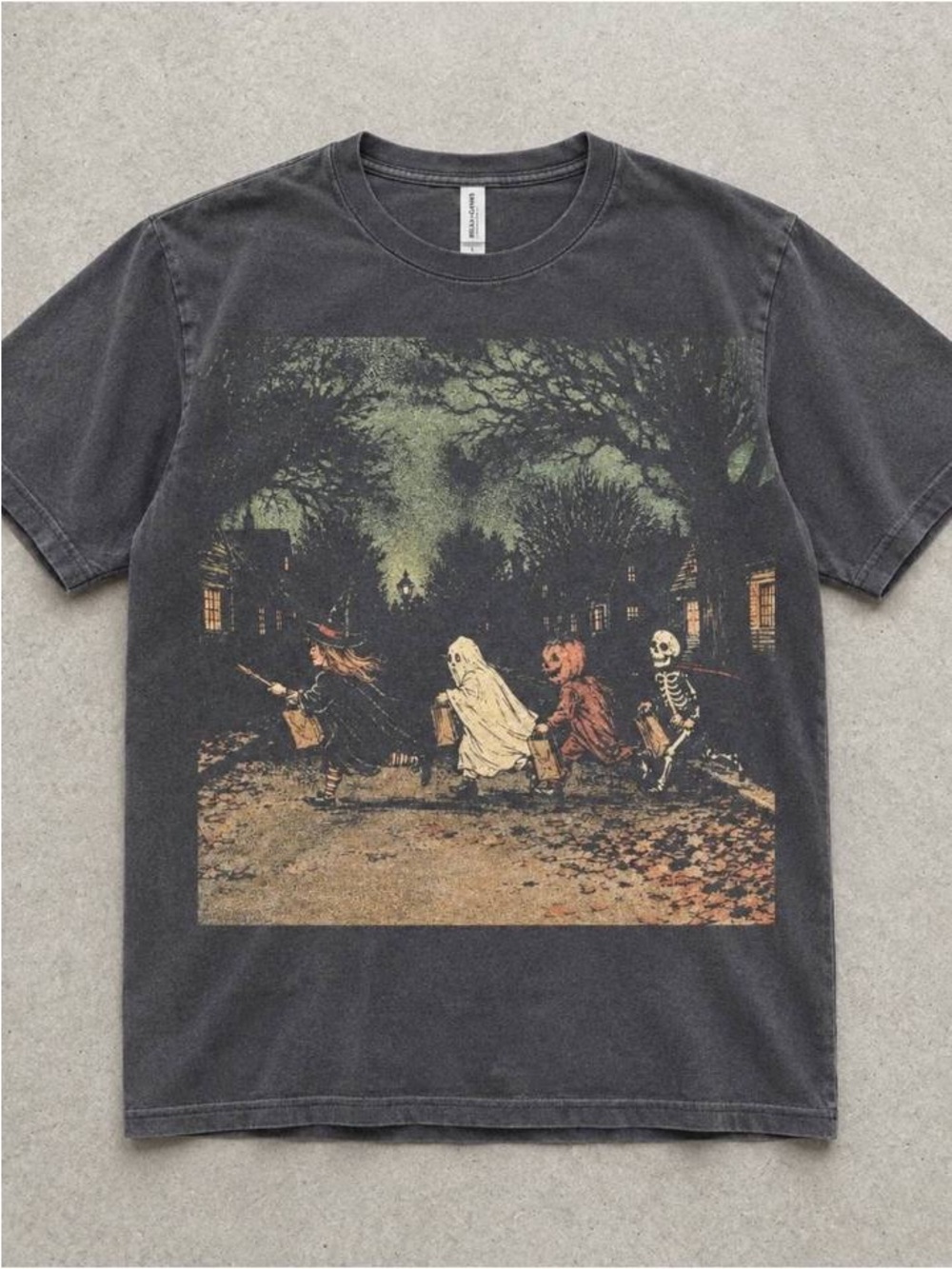 Comfort Colors Pepper Halloween Trick-or-Treat Graphic Tee